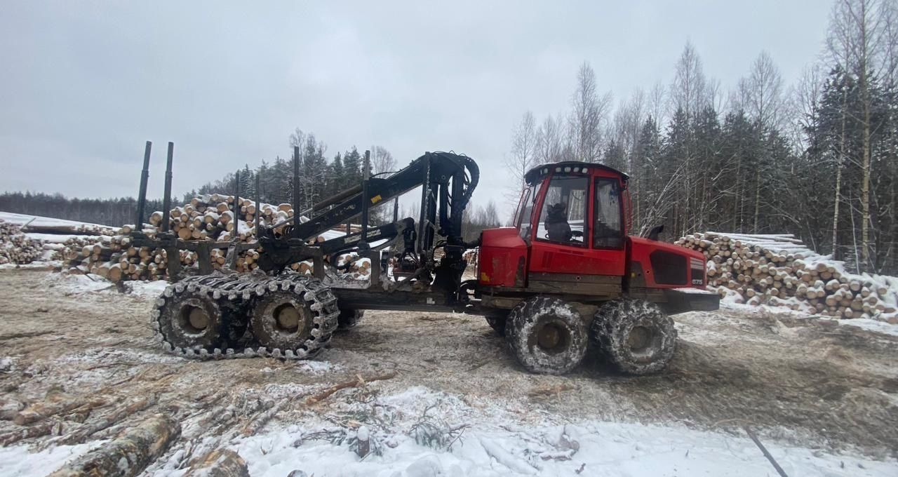 Новый Форвардер Komatsu 875: фото 21 Новый Форвардер Komatsu 875: фото 21