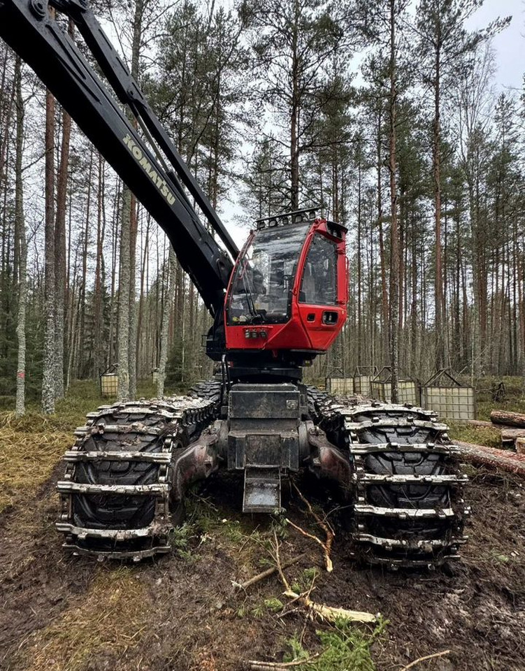 Новый Харвестер Komatsu 931XC: фото 10