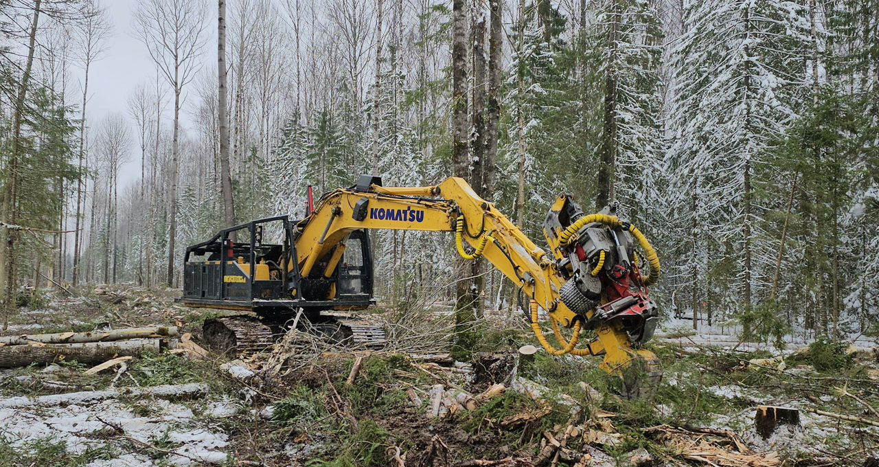 Новый Харвестер Komatsu PC200LC: фото 8 Новый Харвестер Komatsu PC200LC: фото 8
