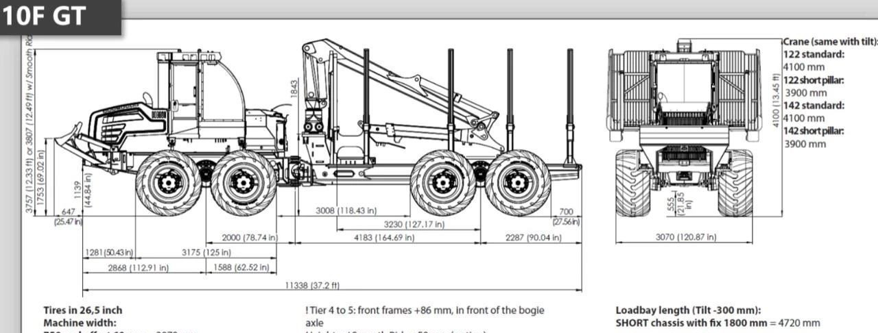 Новый Форвардер Logset 10F GT: фото 26 Новый Форвардер Logset 10F GT: фото 26