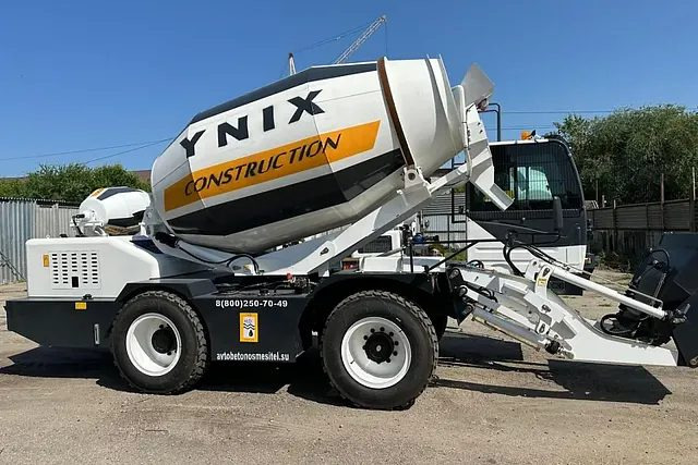 Бетоносмеситель с самозагрузкой Ynix QGMC7000 - Автобетоносмеситель: фото 1 Бетоносмеситель с самозагрузкой Ynix QGMC7000 - Автобетоносмеситель: фото 1