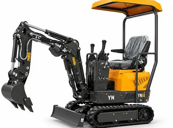 Мини-экскаватор YNIX YN08 - Мини-экскаватор: фото 1 Мини-экскаватор YNIX YN08 - Мини-экскаватор: фото 1