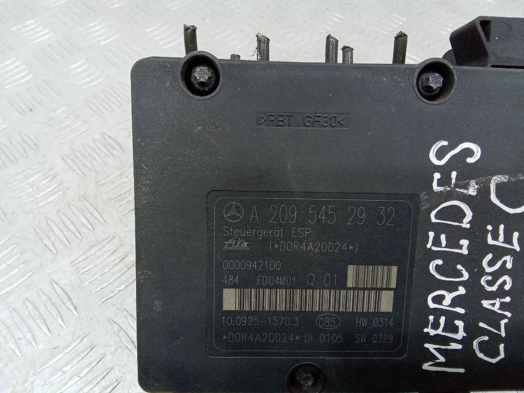 Блок ABS Mercedes-Benz C W203 2004 A2095452932 - Детали тормозной системы для Легковых автомобилей: фото 3 Блок ABS Mercedes-Benz C W203 2004 A2095452932 - Детали тормозной системы для Легковых автомобилей: фото 3