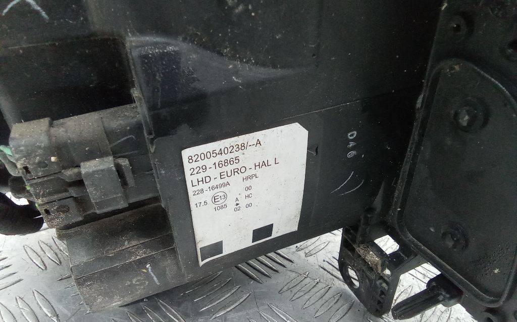 Фара левая Renault Modus 1 2005 8200540238 - Свет/ Освещение для Легковых автомобилей: фото 4 Фара левая Renault Modus 1 2005 8200540238 - Свет/ Освещение для Легковых автомобилей: фото 4