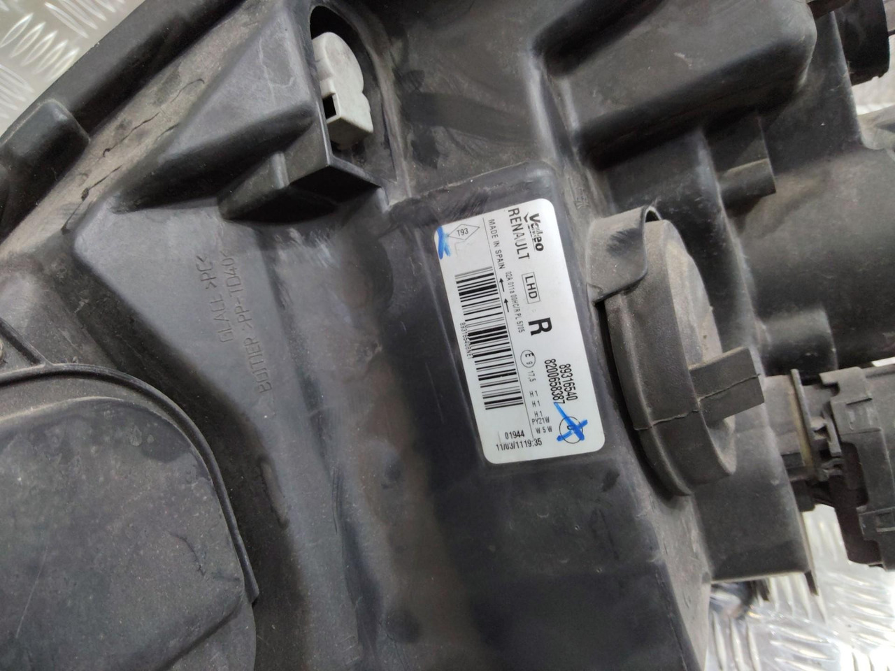 Свет/ Освещение для Легковых автомобилей Фара правая Renault Modus 1 рест. 2011 8200658387: фото 6 Свет/ Освещение для Легковых автомобилей Фара правая Renault Modus 1 рест. 2011 8200658387: фото 6