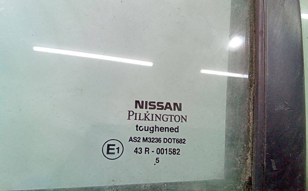 Стекло двери задней левой Nissan Almera N16 рест. - Стекло и запчасти для Легковых автомобилей: фото 2 Стекло двери задней левой Nissan Almera N16 рест. - Стекло и запчасти для Легковых автомобилей: фото 2