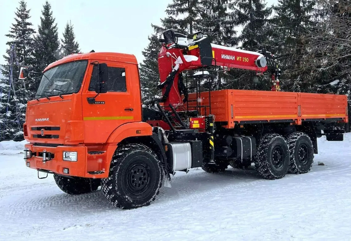 КАМАЗ 43118-50 - Бортовой грузовик/ Платформа, Автоманипулятор: фото 1 КАМАЗ 43118-50 - Бортовой грузовик/ Платформа, Автоманипулятор: фото 1