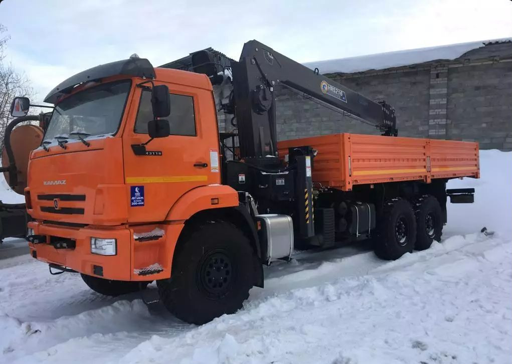 КАМАЗ 43118-50 - Бортовой грузовик/ Платформа, Автоманипулятор: фото 1 КАМАЗ 43118-50 - Бортовой грузовик/ Платформа, Автоманипулятор: фото 1
