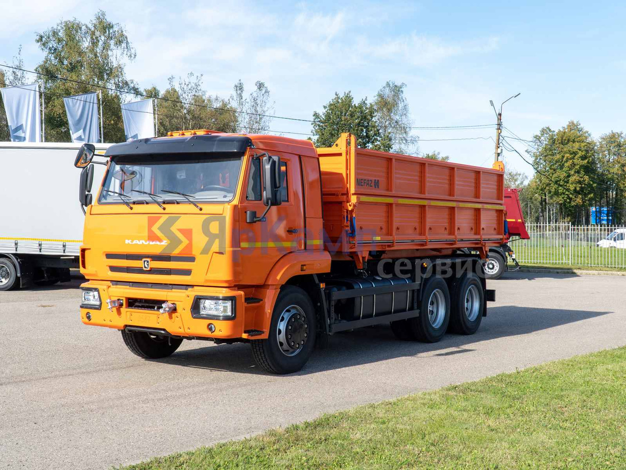 Новый Самосвал Для транспортировки сыпучих материалов КАМАЗ 45143-7012-56: фото 8 Новый Самосвал Для транспортировки сыпучих материалов КАМАЗ 45143-7012-56: фото 8