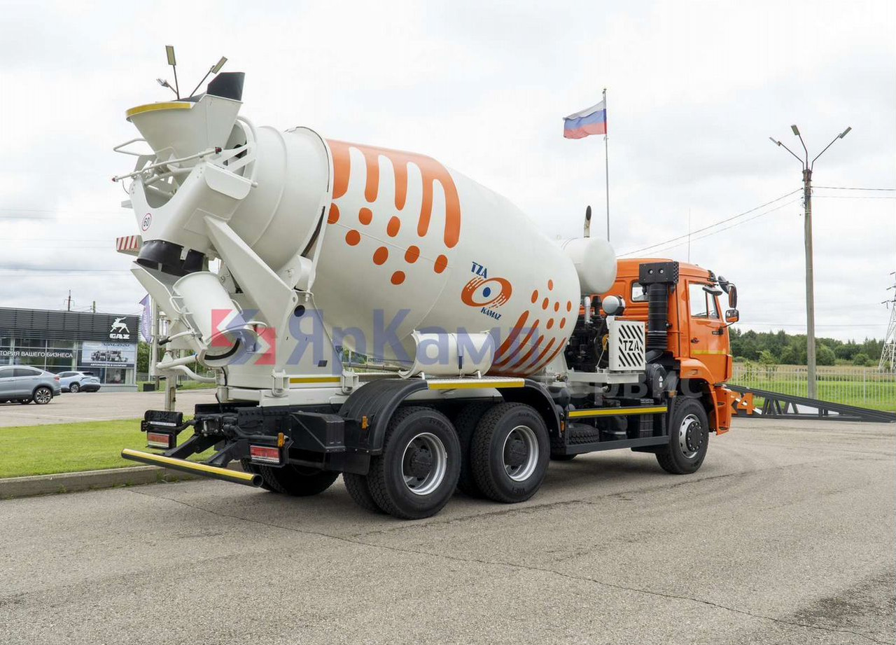 КАМАЗ 58149W (ABS-9K) - Автобетоносмеситель: фото 4 КАМАЗ 58149W (ABS-9K) - Автобетоносмеситель: фото 4