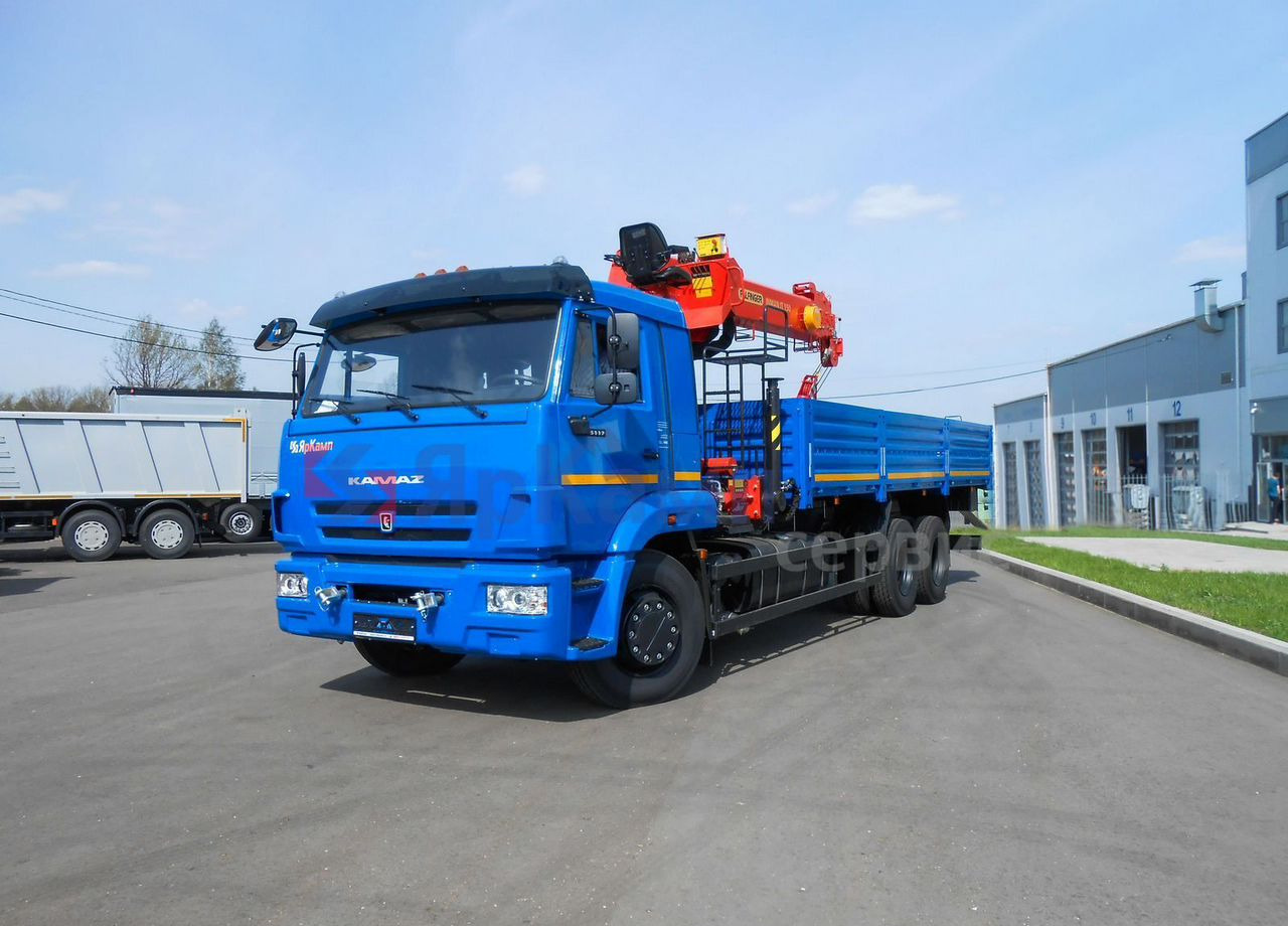 КАМАЗ 65117-3010-48 - Бортовой грузовик/ Платформа, Автоманипулятор: фото 1 КАМАЗ 65117-3010-48 - Бортовой грузовик/ Платформа, Автоманипулятор: фото 1