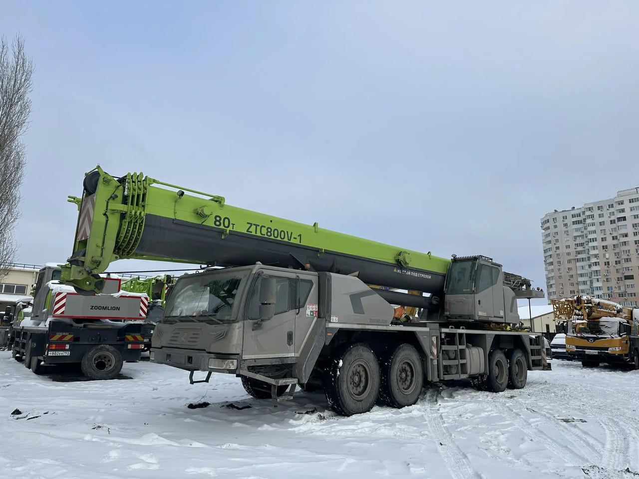 Новый Автокран Zoomlion ZTC800V-1: фото 8 Новый Автокран Zoomlion ZTC800V-1: фото 8
