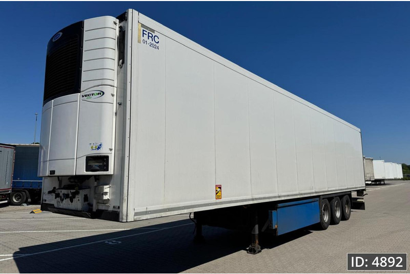 Krone SD / Carrier Vector 1550 / Palletbox / BPW Drum - Полуприцеп-рефрижератор: фото 1 Krone SD / Carrier Vector 1550 / Palletbox / BPW Drum - Полуприцеп-рефрижератор: фото 1