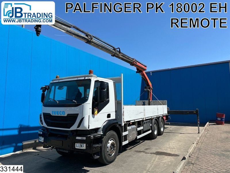 Iveco Trakker 360 6X4, EURO 6, Steel suspension, Palfinger - Грузовик бортовой/ Платформа, Автоманипулятор: фото 1 Iveco Trakker 360 6X4, EURO 6, Steel suspension, Palfinger - Грузовик бортовой/ Платформа, Автоманипулятор: фото 1