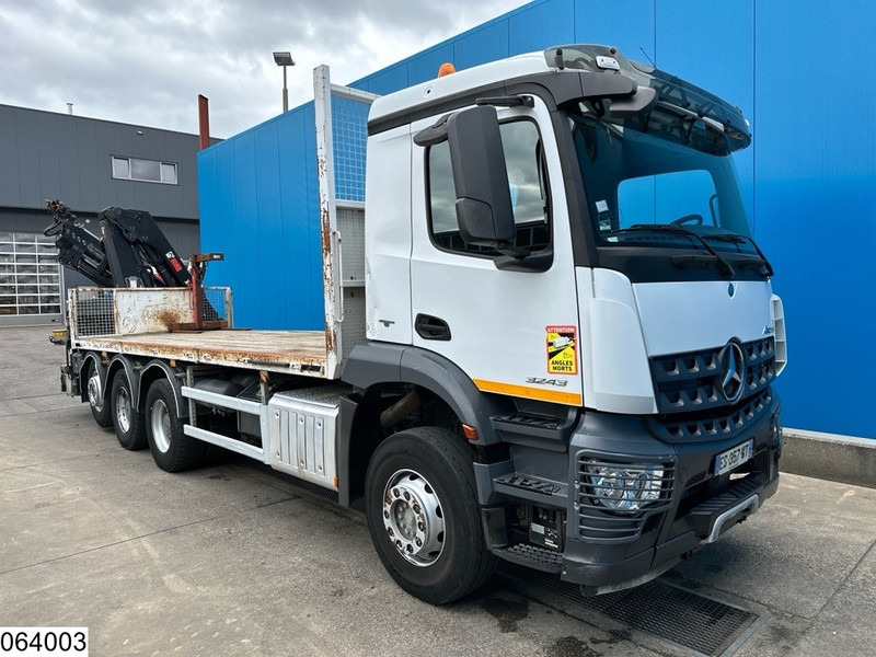 Mercedes-Benz Arocs 3243 8x4, EURO 6, Hiab, Remote - Грузовик бортовой/ Платформа, Автоманипулятор: фото 3 Mercedes-Benz Arocs 3243 8x4, EURO 6, Hiab, Remote - Грузовик бортовой/ Платформа, Автоманипулятор: фото 3