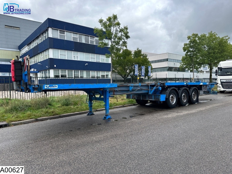 ROBUSTE open laadbak Extendable, 9,64 - 14,00 mtr, Twistlocks - Полуприцеп бортовой/ Платформа: фото 1