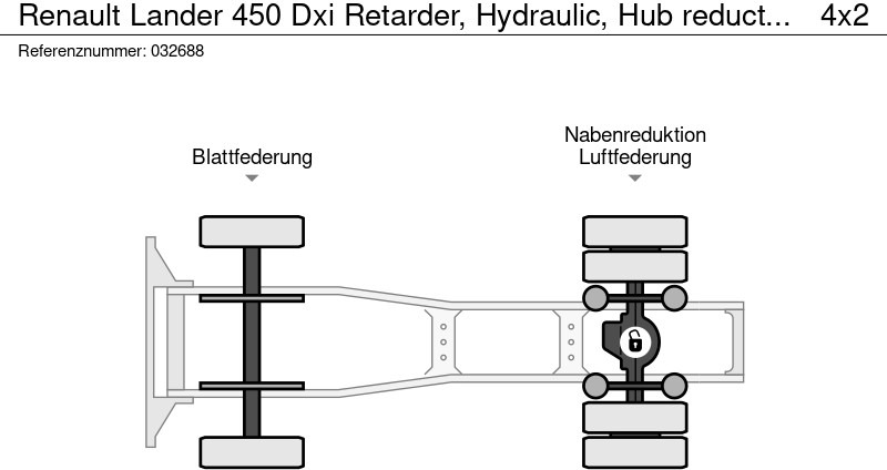 Renault Lander 450 Dxi Retarder, Hydraulic, Hub reduction в лизинг Renault Lander 450 Dxi Retarder, Hydraulic, Hub reduction: фото 13