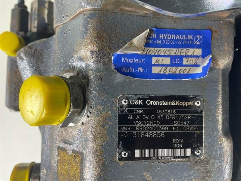 O & K L25.5-4530816-Load sensing pump в лизинг O & K L25.5-4530816-Load sensing pump: фото 11