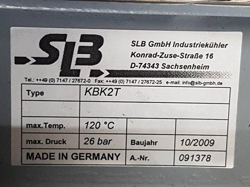 Zettelmeyer ZL-SLB KBK2T-091378-Cooler/Kühler/Koeler - Двигатель для Строительной техники: фото 4 Zettelmeyer ZL-SLB KBK2T-091378-Cooler/Kühler/Koeler - Двигатель для Строительной техники: фото 4