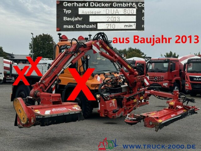 Unimog Dücker Mähkombination RSM Mäher Ausleger DUA800 - Грузовик: фото 1 Unimog Dücker Mähkombination RSM Mäher Ausleger DUA800 - Грузовик: фото 1