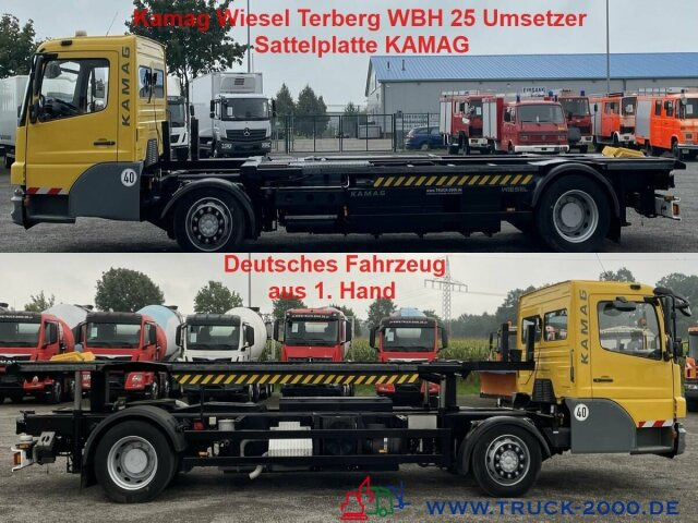 Kamag Wiesel WBH25 Rangier Umsetzer Sattelplatte - Грузовик-контейнеровоз/ Сменный кузов: фото 1 Kamag Wiesel WBH25 Rangier Umsetzer Sattelplatte - Грузовик-контейнеровоз/ Сменный кузов: фото 1