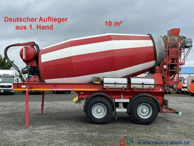 Karrena 10 m³ Betonmischer / Concrete Mixer 1.Hd - Полуприцеп бетоносмеситель: фото 1 Karrena 10 m³ Betonmischer / Concrete Mixer 1.Hd - Полуприцеп бетоносмеситель: фото 1