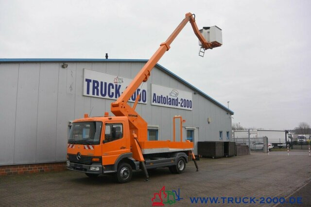 Грузовик с подъемником Mercedes-Benz Atego 815 Ruthmann T170 17m seitl. Auslage 12m: фото 8