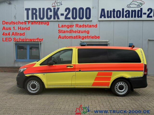 Mercedes-Benz Vito 116 CDI 4x4 Notarzt Rettung Ambulance - Машина скорой помощи: фото 1 Mercedes-Benz Vito 116 CDI 4x4 Notarzt Rettung Ambulance - Машина скорой помощи: фото 1