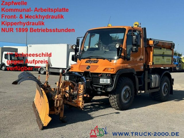 Unimog U400 Winterdienst Salzstreuer - *Schneeschild* - Снегоуборочная машина: фото 1 Unimog U400 Winterdienst Salzstreuer - *Schneeschild* - Снегоуборочная машина: фото 1