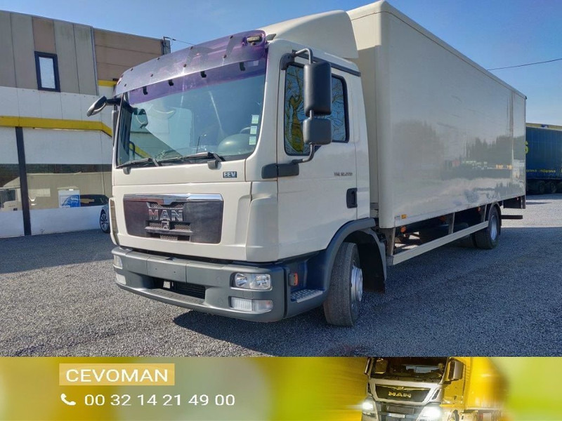 MAN TGL 12.220 TGL 12.220 bakwagen met laadklep euro5 - Грузовик с закрытым кузовом: фото 1
