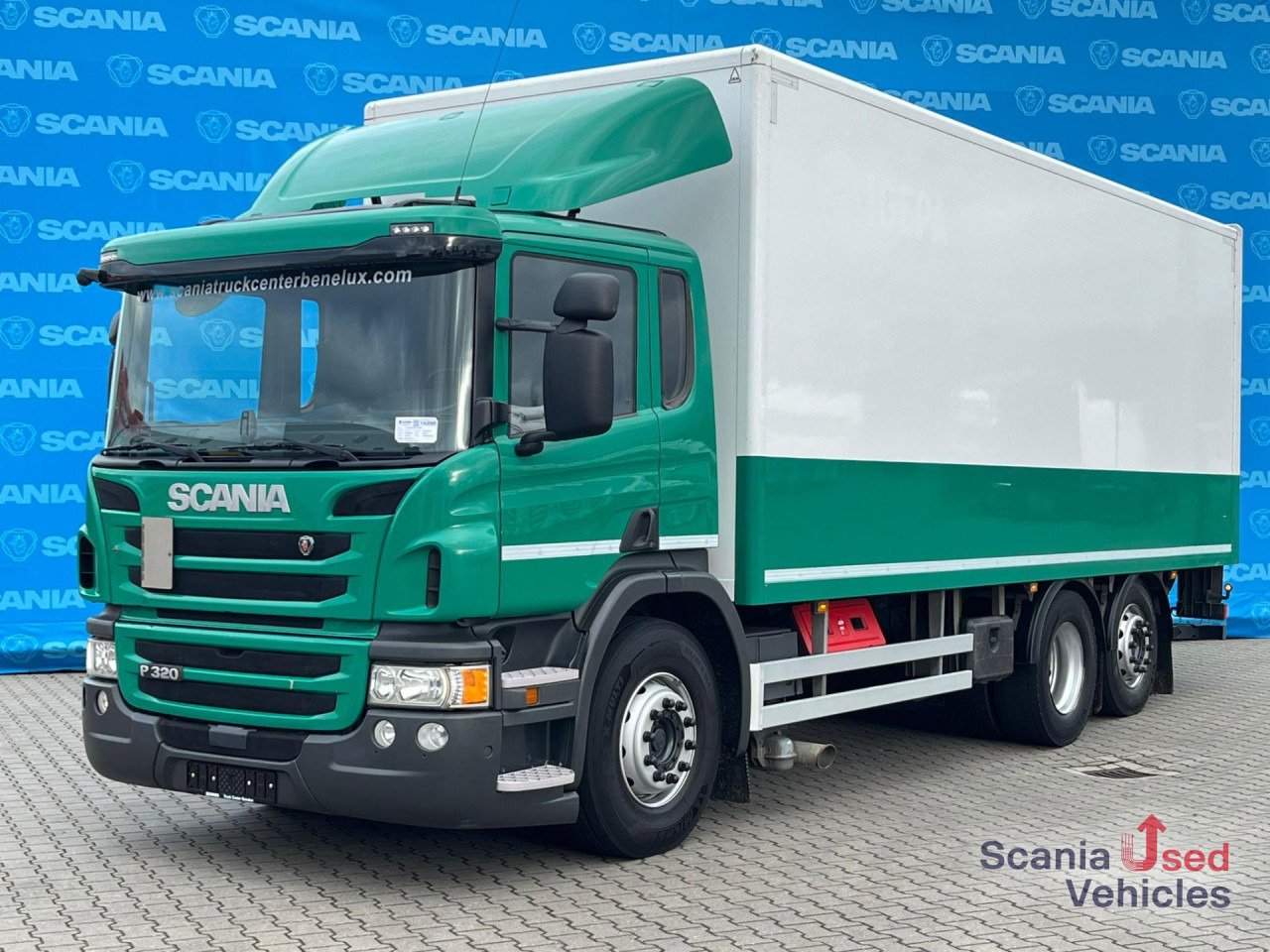 SCANIA P 320 DB6x2*4MNB FULL AIR 8T RETARDER 2T TAIL LIFT - Грузовик с закрытым кузовом: фото 1 SCANIA P 320 DB6x2*4MNB FULL AIR 8T RETARDER 2T TAIL LIFT - Грузовик с закрытым кузовом: фото 1