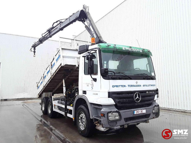 Mercedes-Benz Actros 2636 hiab 166e3 - Самосвал, Автоманипулятор: фото 1 Mercedes-Benz Actros 2636 hiab 166e3 - Самосвал, Автоманипулятор: фото 1