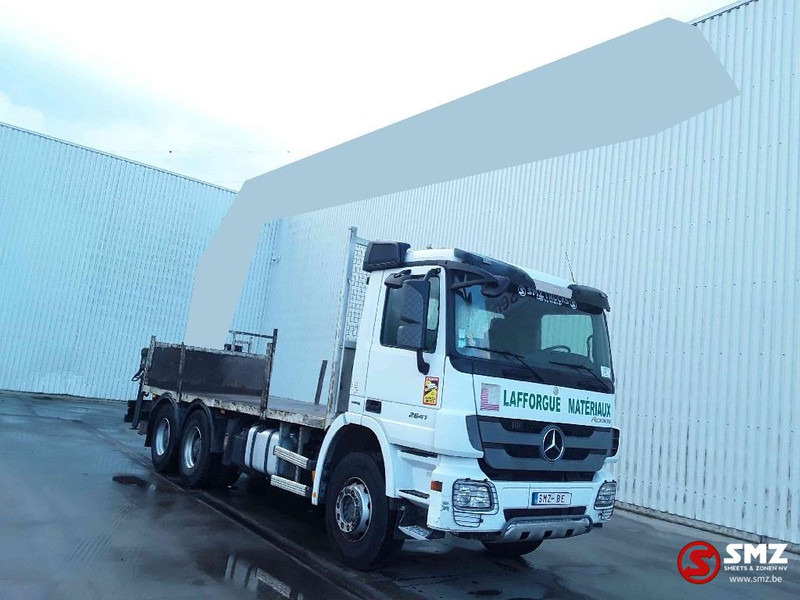 Mercedes-Benz Actros 2641 lames steel - Грузовик бортовой/ Платформа, Автоманипулятор: фото 1 Mercedes-Benz Actros 2641 lames steel - Грузовик бортовой/ Платформа, Автоманипулятор: фото 1