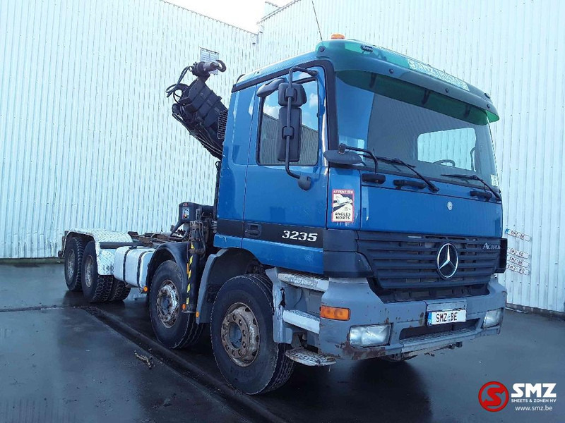 Mercedes-Benz Actros 3235 hiab 166d-3 - Грузовик бортовой/ Платформа, Автоманипулятор: фото 1