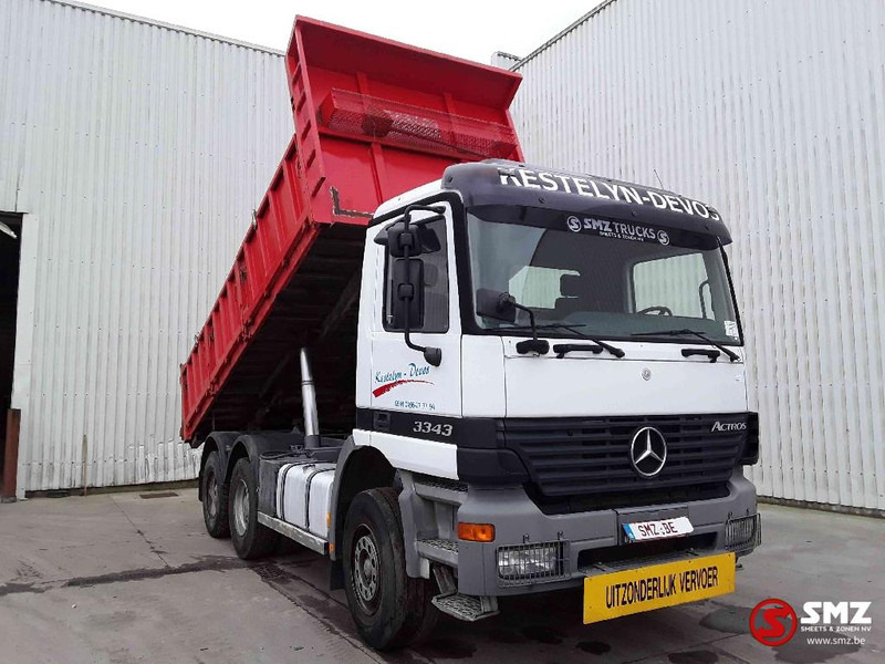 Mercedes-Benz Actros 3343 double system tractor tipper - Самосвал: фото 1