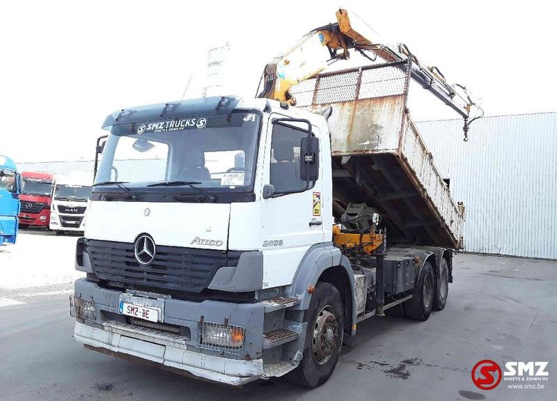 Mercedes-Benz Atego 2633 effer 3 ext +remote 6x4 - Самосвал, Автоманипулятор: фото 3 Mercedes-Benz Atego 2633 effer 3 ext +remote 6x4 - Самосвал, Автоманипулятор: фото 3