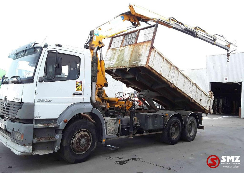 Mercedes-Benz Atego 2633 effer 3 ext +remote 6x4 - Самосвал, Автоманипулятор: фото 5 Mercedes-Benz Atego 2633 effer 3 ext +remote 6x4 - Самосвал, Автоманипулятор: фото 5