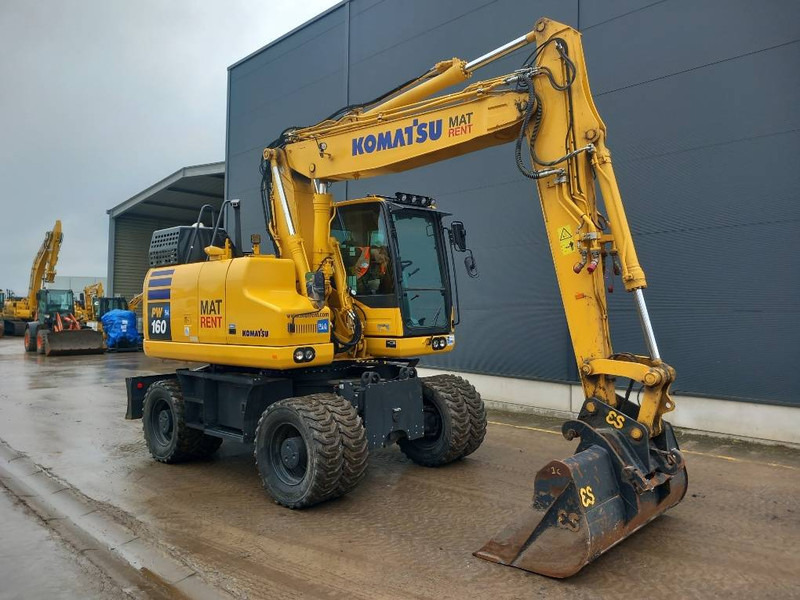 Komatsu PW160-11E0 - Колёсный экскаватор: фото 1 Komatsu PW160-11E0 - Колёсный экскаватор: фото 1