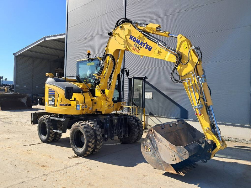 Komatsu PW98MR-11E0 - Колёсный экскаватор: фото 1 Komatsu PW98MR-11E0 - Колёсный экскаватор: фото 1