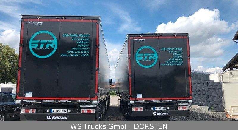 Krone Profiliner SDP 27 Edscha Vermietung - Тентованный полуприцеп: фото 1 Krone Profiliner SDP 27 Edscha Vermietung - Тентованный полуприцеп: фото 1