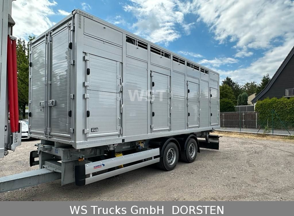 Schmitz Cargobull BDF Menke Einstock "Neu Tandem - Прицеп для перевозки животных: фото 1 Schmitz Cargobull BDF Menke Einstock "Neu Tandem - Прицеп для перевозки животных: фото 1