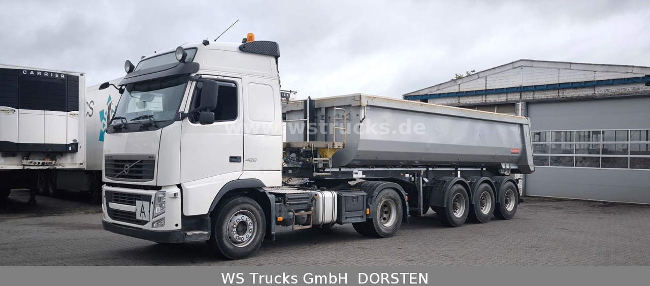 Volvo FH 420 SZM + Langendorf Kipper BPW Trommel - Тягач: фото 1 Volvo FH 420 SZM + Langendorf Kipper BPW Trommel - Тягач: фото 1