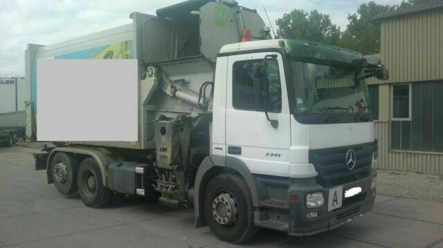 Mercedes ACTROS 2541 L Seitenlader Rechtsl. EU 5 - Грузовик-контейнеровоз/ Сменный кузов: фото 1 Mercedes ACTROS 2541 L Seitenlader Rechtsl. EU 5 - Грузовик-контейнеровоз/ Сменный кузов: фото 1