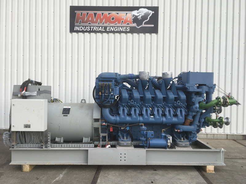 MTU 12V4000 G23R GENERATOR 1550KVA USED - Электрогенератор: фото 1