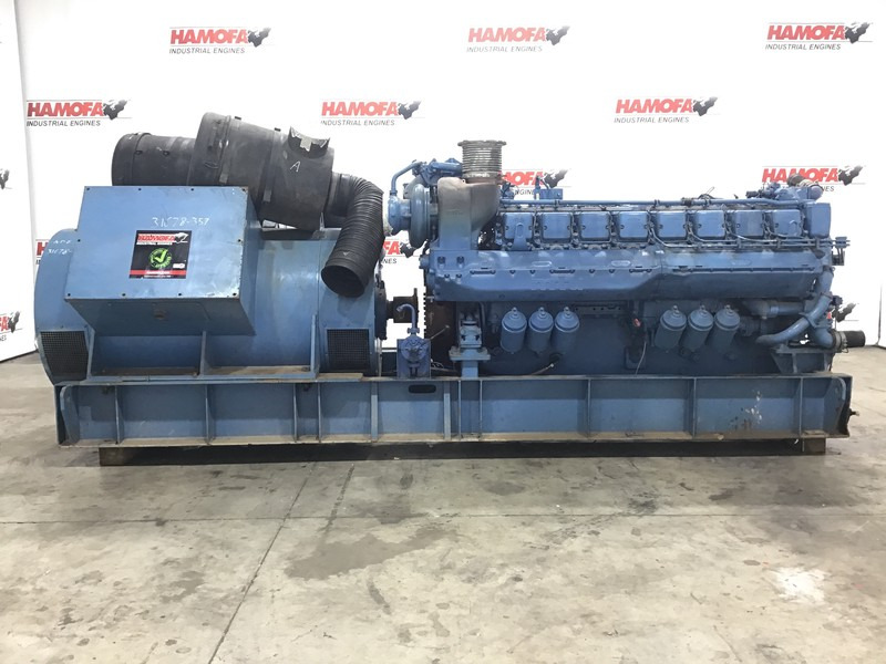 MTU 16V396 GENERATOR 1875 KVA FOR PARTS - Электрогенератор: фото 1 MTU 16V396 GENERATOR 1875 KVA FOR PARTS - Электрогенератор: фото 1