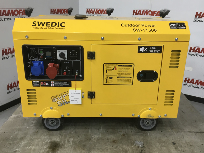 SWEDIC SW-11500 GENERATOR 10KVA NEW - Электрогенератор: фото 1 SWEDIC SW-11500 GENERATOR 10KVA NEW - Электрогенератор: фото 1