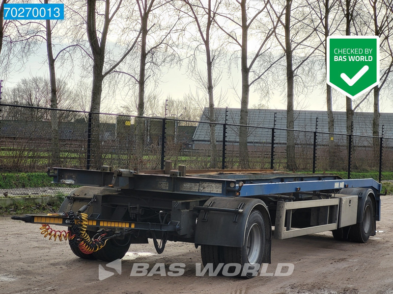 Прицеп-контейнеровоз/ Сменный кузов Bruns BAR 18/8/LT/4-7 2 axles NL-Trailer TUV 08-2025: фото 1 Прицеп-контейнеровоз/ Сменный кузов Bruns BAR 18/8/LT/4-7 2 axles NL-Trailer TUV 08-2025: фото 1
