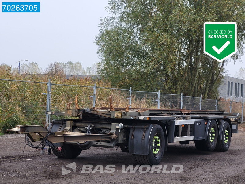 Прицеп-контейнеровоз/ Сменный кузов Burg BPA 09-18 ACXXX 3 axles NL-Trailer Liftachse: фото 1 Прицеп-контейнеровоз/ Сменный кузов Burg BPA 09-18 ACXXX 3 axles NL-Trailer Liftachse: фото 1