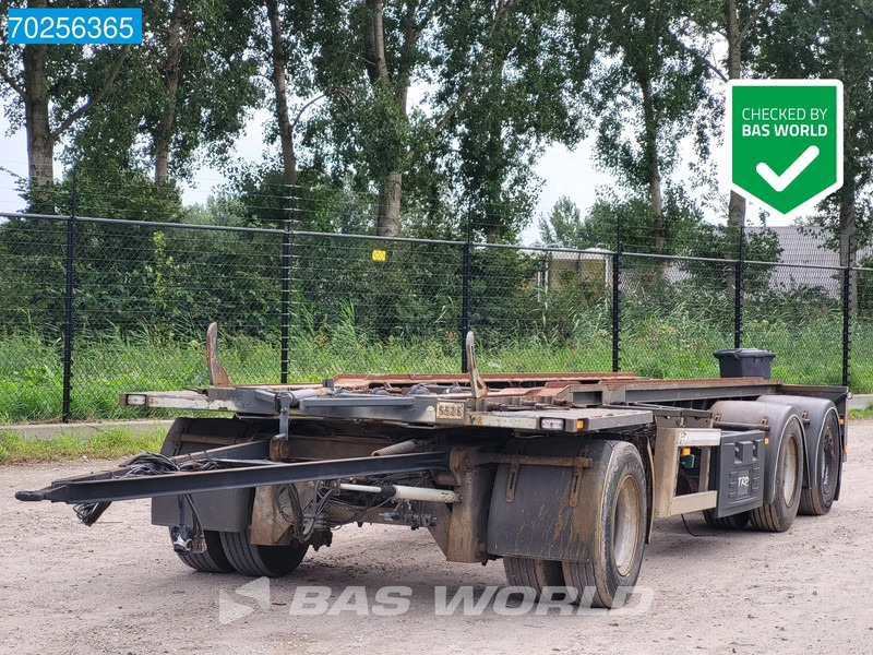 Прицеп-контейнеровоз/ Сменный кузов Burg BPA 10-18 ACXXX 3 axles NL-Trailer: фото 1