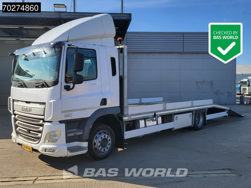 DAF CF 250 4X2 18tons NL-Truck Machine transporter Hydraulic ramps Euro 6 - Автовоз: фото 1 DAF CF 250 4X2 18tons NL-Truck Machine transporter Hydraulic ramps Euro 6 - Автовоз: фото 1